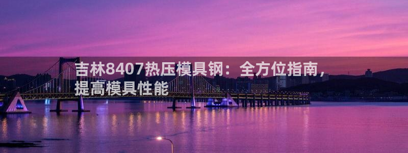 emc易倍在线登录：吉林8407热压模具钢：全方位指南，