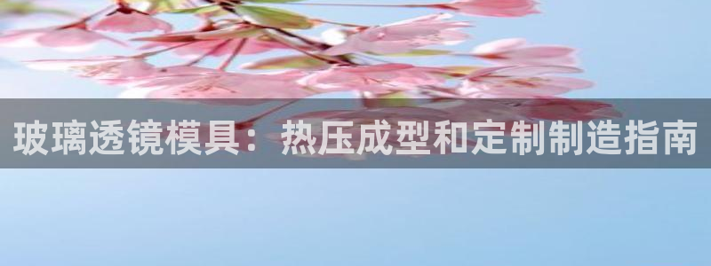 易倍纤代餐粉能减肥吗：玻璃透镜模具：热压成型和定制制造指