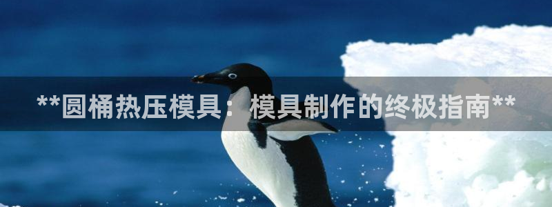 易倍emc网址：**圆桶热压模具：模具制作的终极指南**