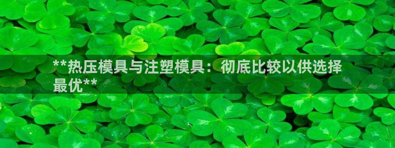 易倍网页版登录：**热压模具与注塑模具：彻底比较以供选择