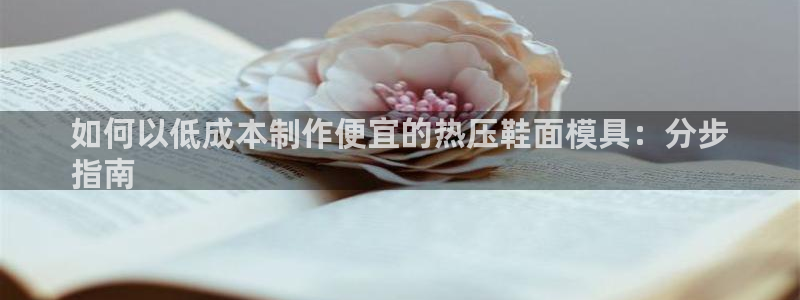emc易倍官网：如何以低成本制作便宜的热压鞋面模具：分步