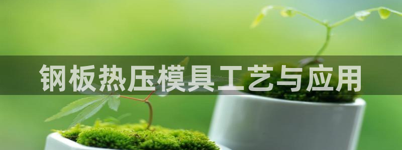 emc易倍官网首页进入：钢板热压模具工艺与应用