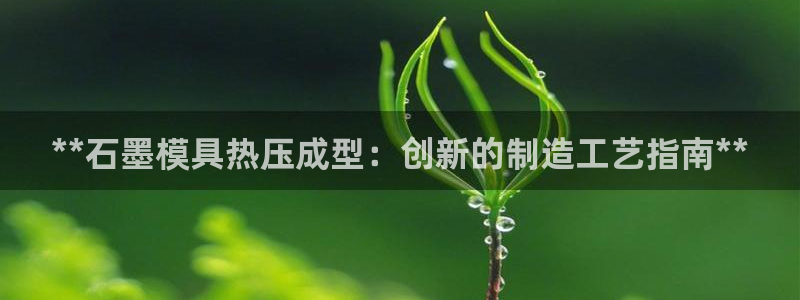 emc易倍首存500送球衣：**石墨模具热压成型：创新的