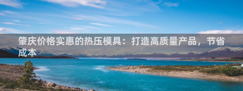 emc易倍官方下载：肇庆价格实惠的热压模具：打造高质量产