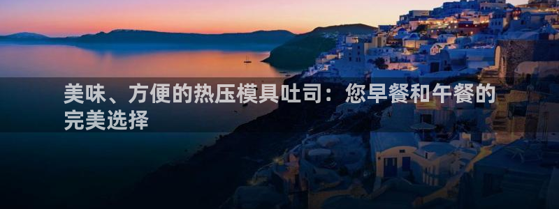 emc易倍官网app：美味、方便的热压模具吐司：您早餐和